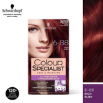 Thumbnail for Schwarzkopf Colour Specialist Permanent Hair Colour - 6.88 Rich Ruby - Distacart