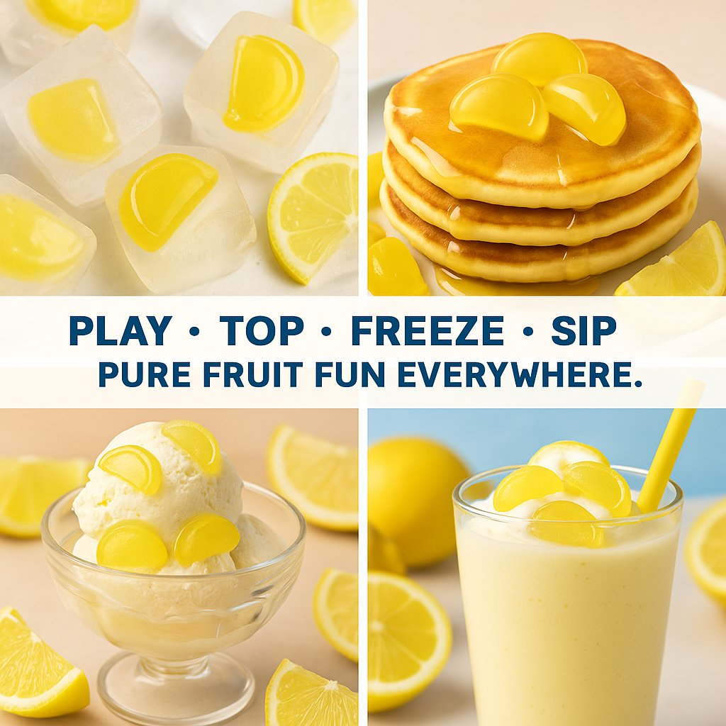 lemon drop burst gummies