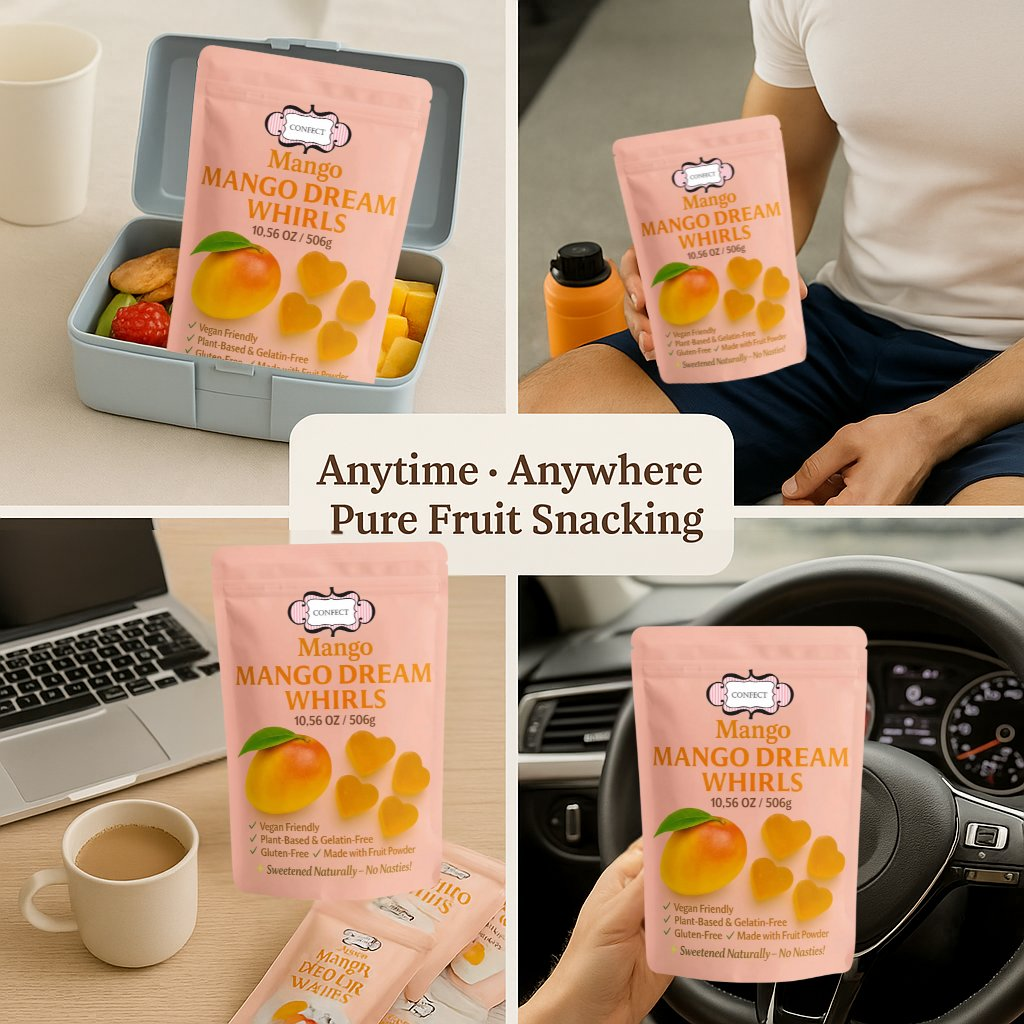 mango dream whirls gummies