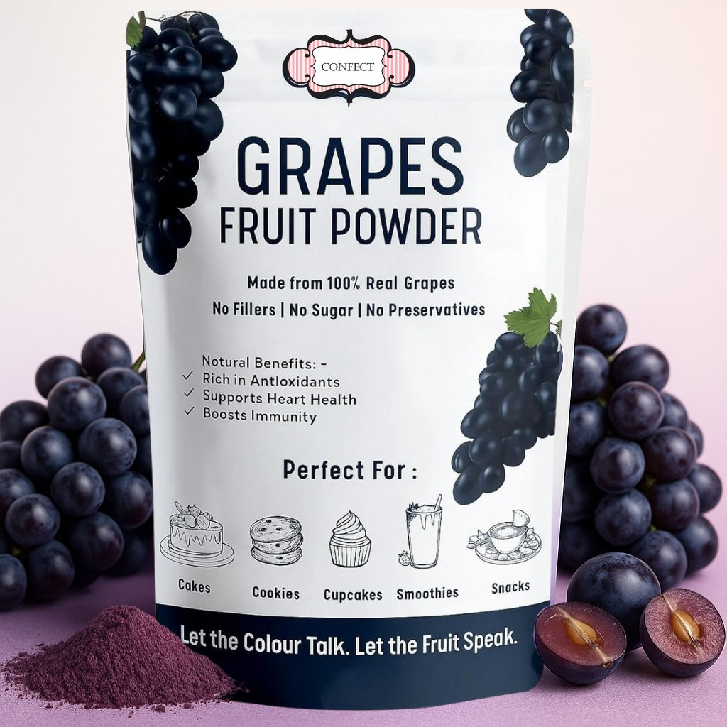 grapes fruit powder