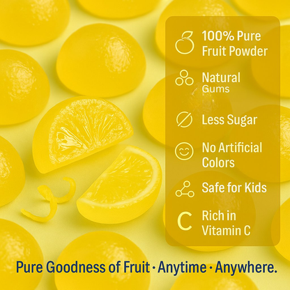 lemon drop burst gummies