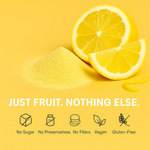 Thumbnail for lemon juice powder pure natural fruit powder for smoothies baking beverages juices tea diy recipes vegan gluten free no added sugar 200 gm