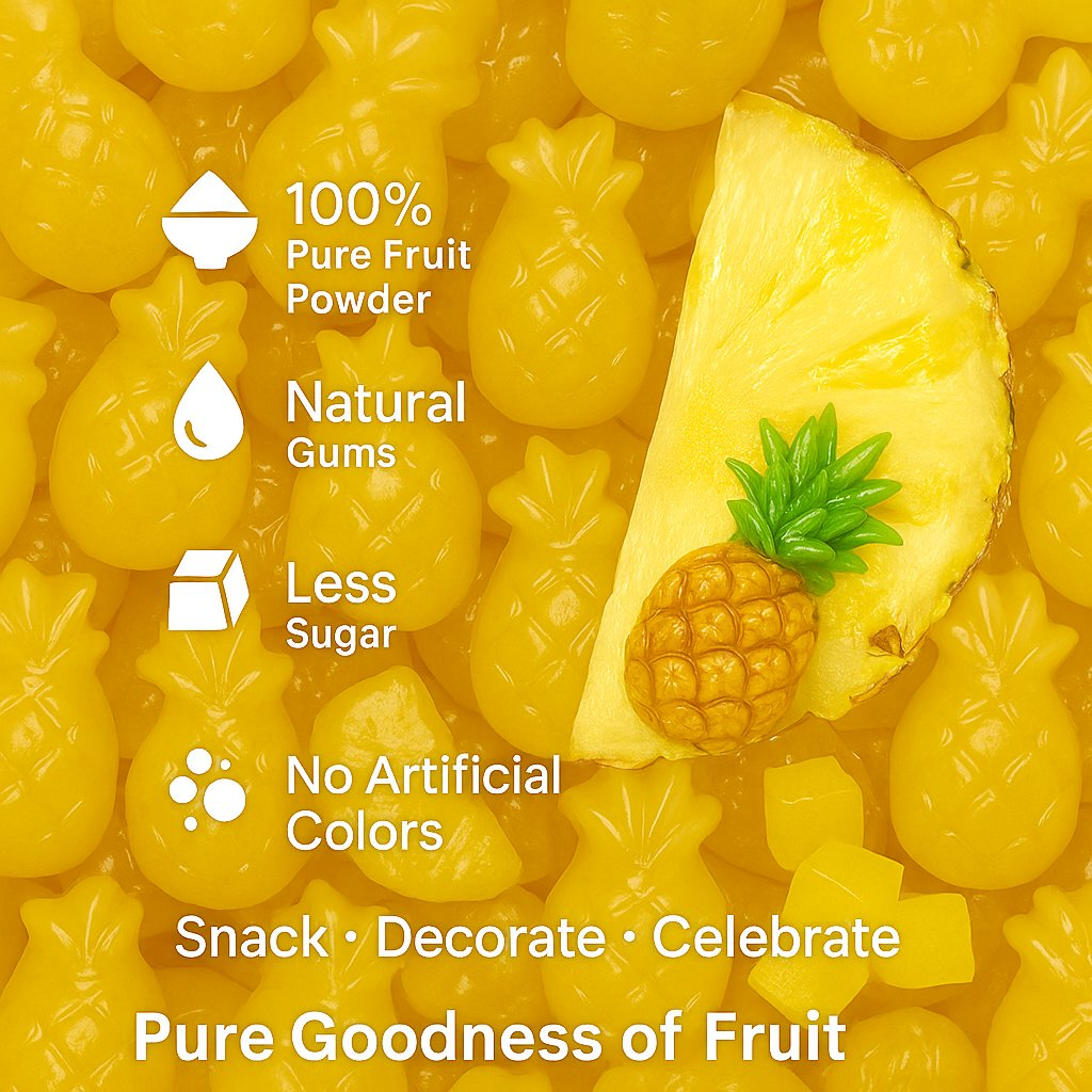 pineapple power pop gummies