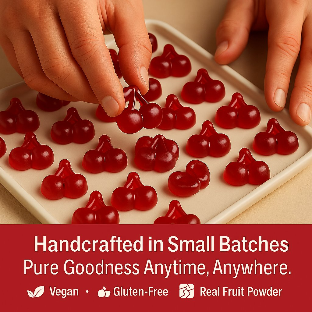 cherry splash sours gummies