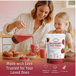 Thumbnail for rasberry fruit powder pure natural fruit powder for smoothies baking beverages juices tea diy recipes vegan gluten free no added sugar 100 gm