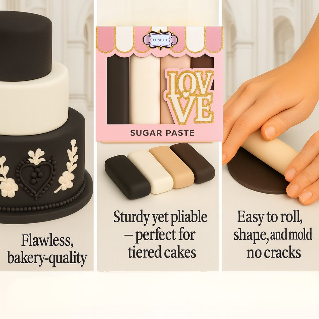 sugar paste multipack 4 300 gms