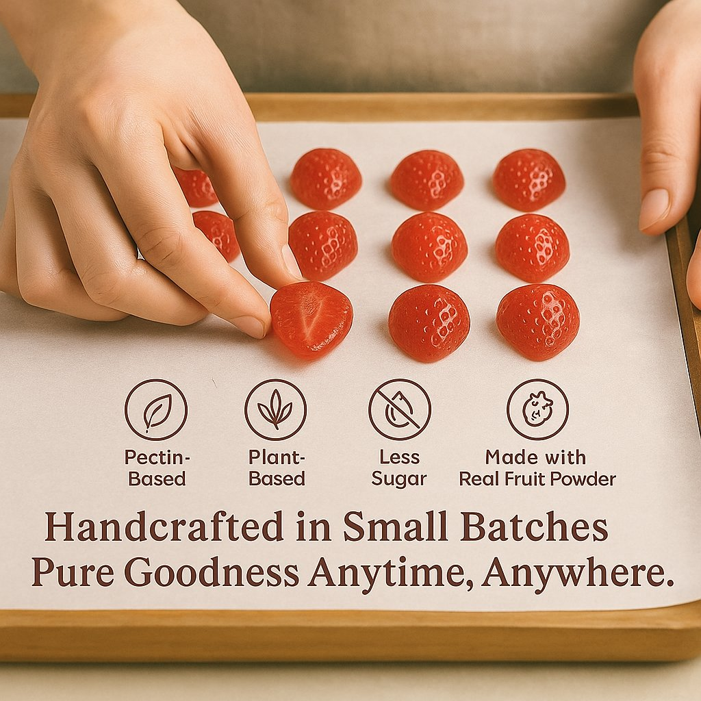 strawberry berry blast gummies