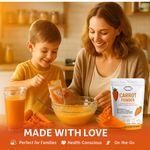 Thumbnail for peach fruit powder pure natural fruit powder for smoothies baking beverages juices tea diy recipes vegan gluten free no added sugar 150 gm 1