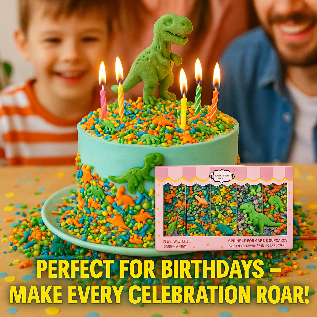 dino sprinkles for decoration 07 140 gm copy