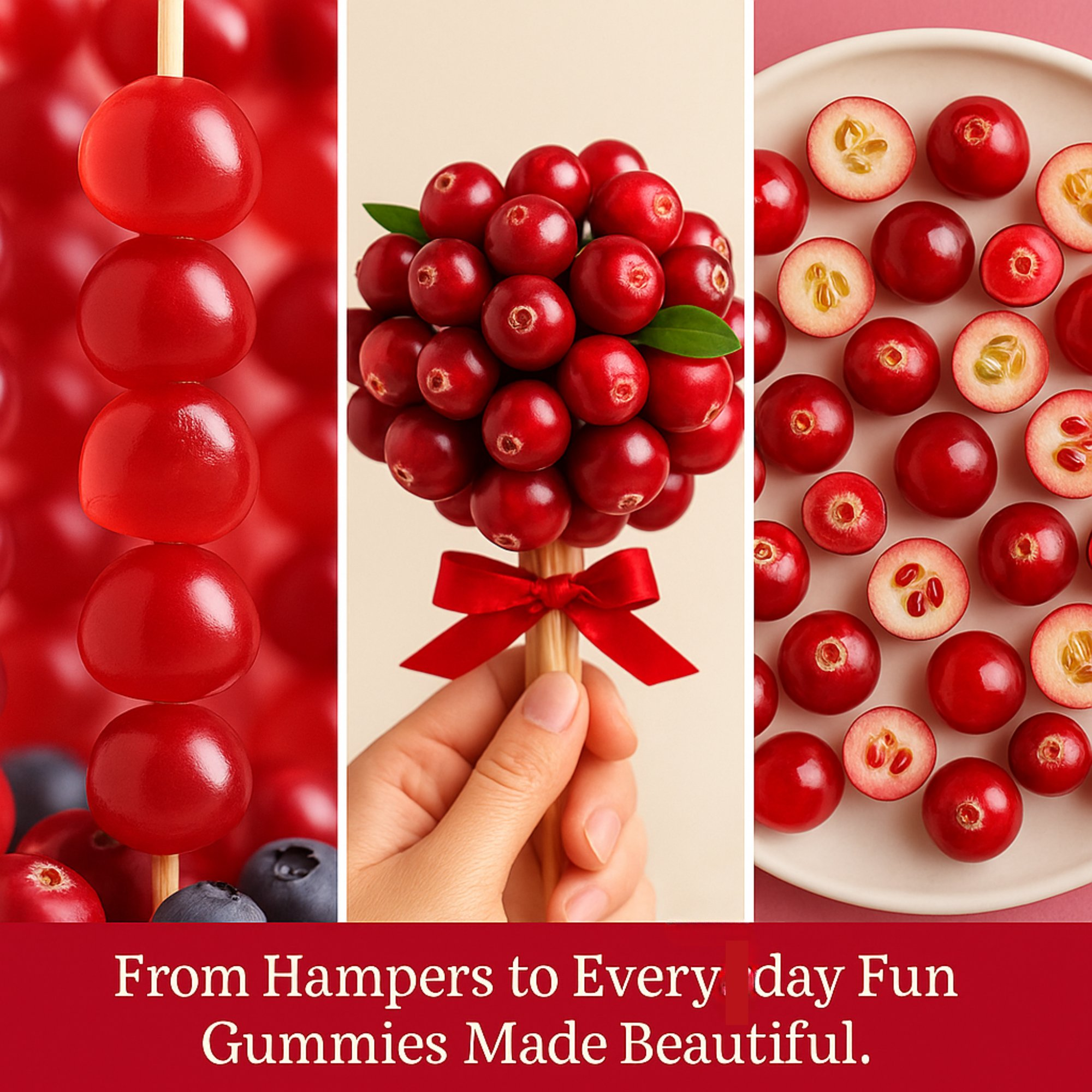 cranberry swirls gummies