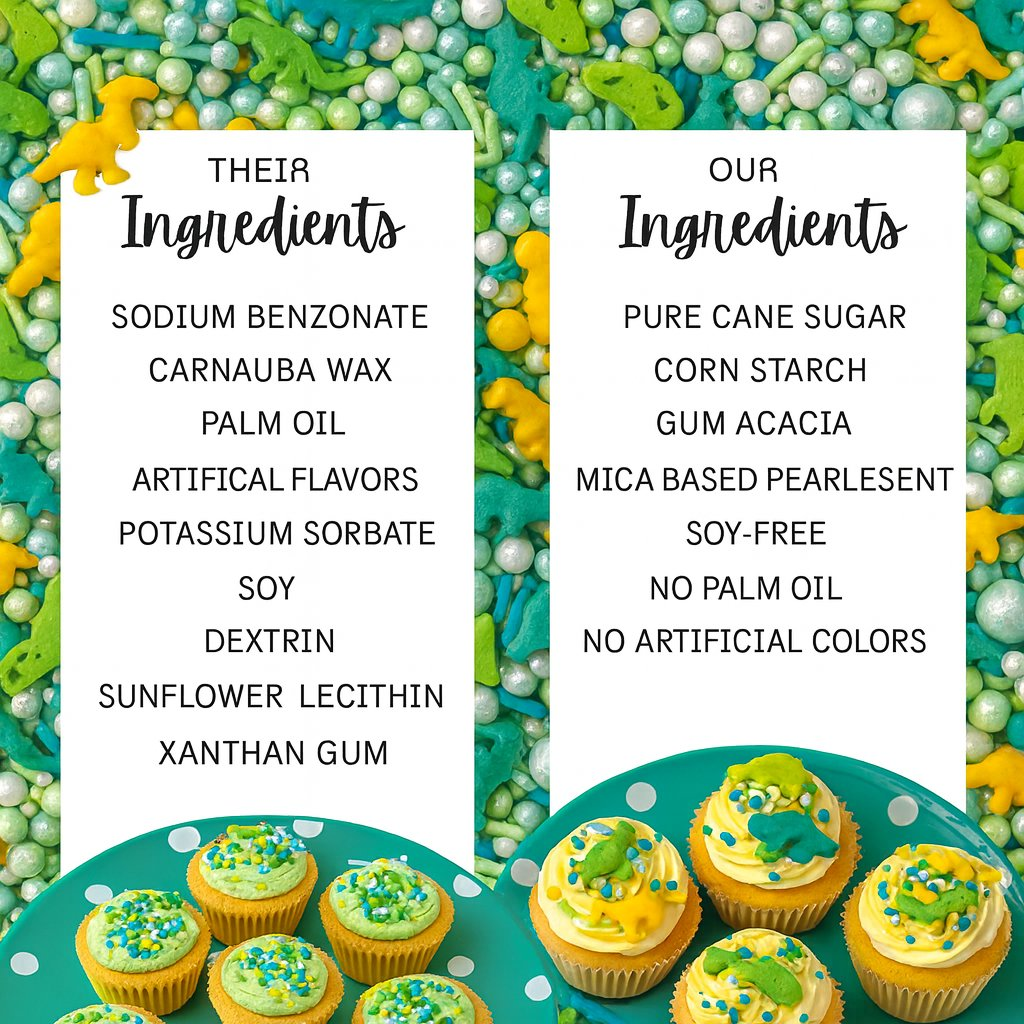 dino sprinkles for decorations 01 120 gm