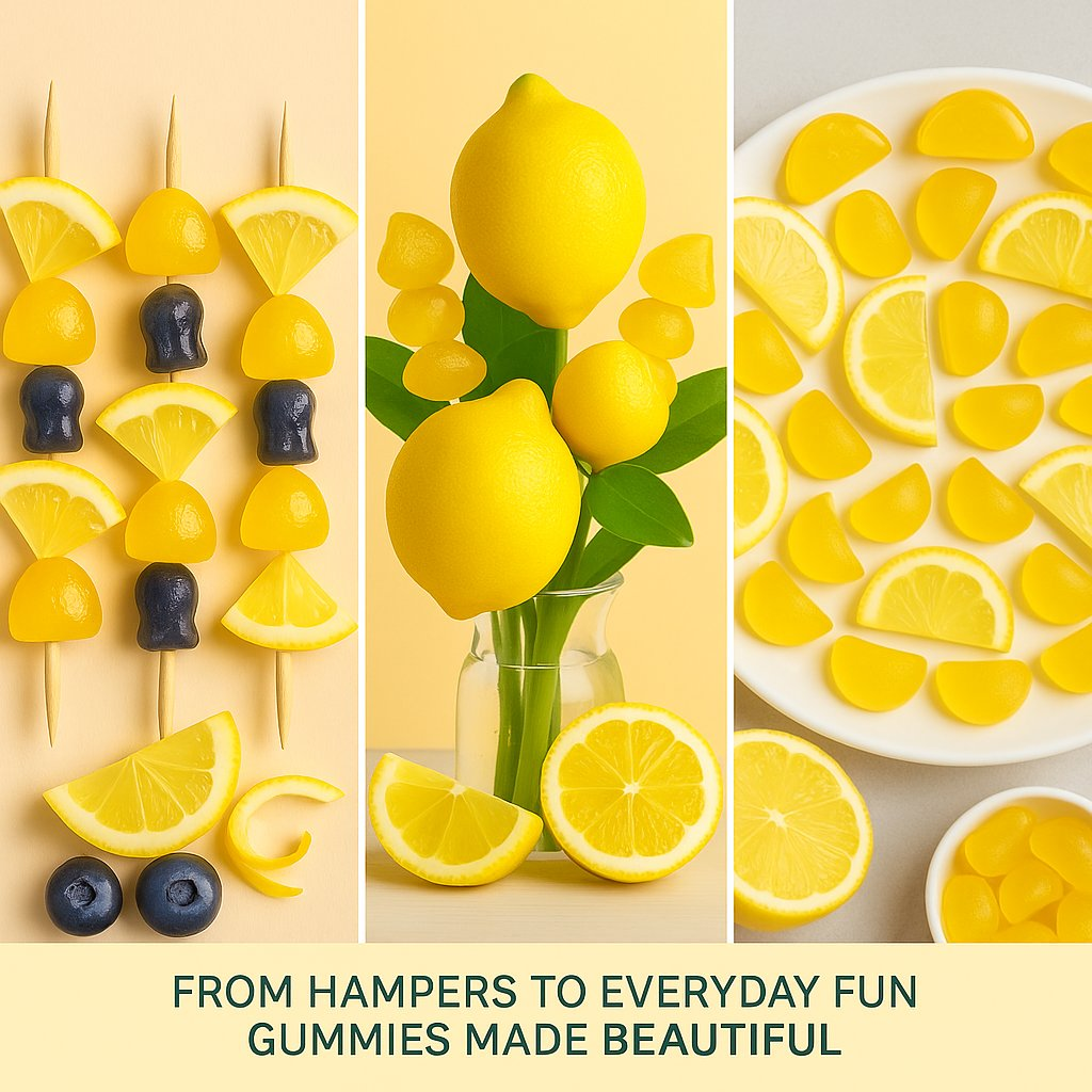 lemon drop burst gummies