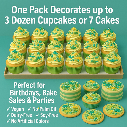 dino sprinkles for decorations 01 120 gm