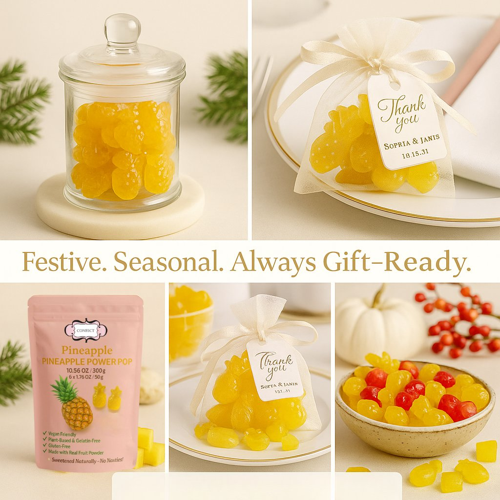 pineapple power pop gummies