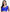 Malishka Women's Royal Blue Colour Phantom Silk Readymade Blouse