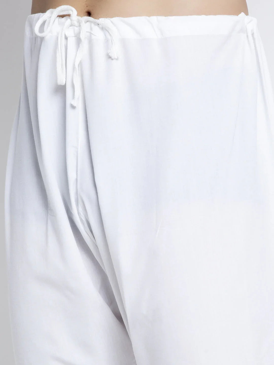 Jompers Men's Lemon & White Solid Kurta with Churidar - Distacart