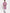 Jompers Men's Magenta Pink & White Solid Kurta with Churidar - Distacart