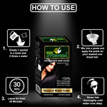 Thumbnail for VedicAyurveda Henna Based Hair Colour, Natural Black and Chestnut Brown - Dista