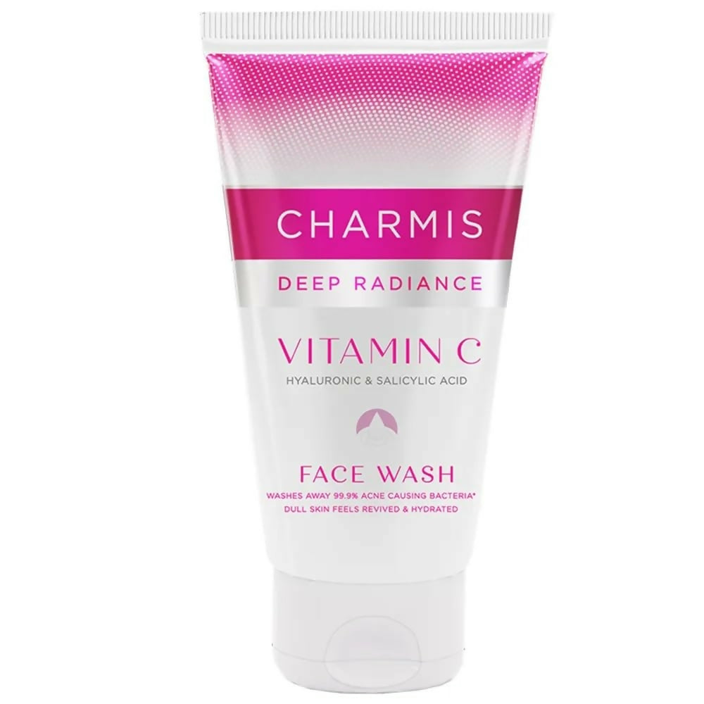 Charmis Deep Radiance Vitamin C Face Wash with Hyaluronic Acid & Salicylic Acid - Distacart