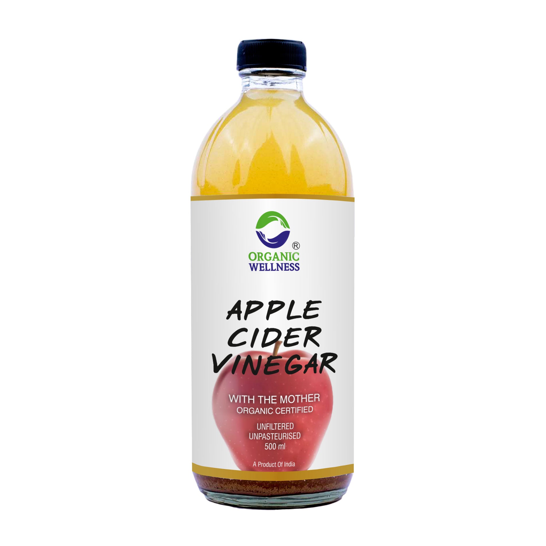 Organic Wellness Apple Cider Vinegar with Mother - Distacart