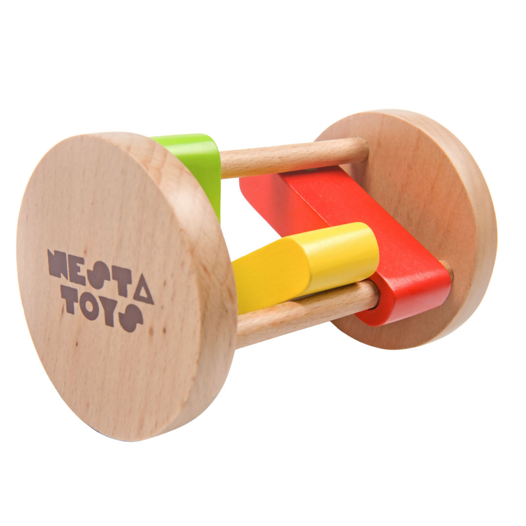 Wooden Clacker - Baby Rattle Toy 2