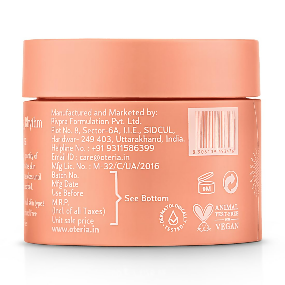 Oteria All Rounder Skin Face Cream - Enriched with Elecampane Root Extract For Anti Pollution Cream and Ultimate Moisturize - Distacart