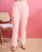 Thumbnail for Prazu Fashion Peach Crepe Printed Designer Kurta Set