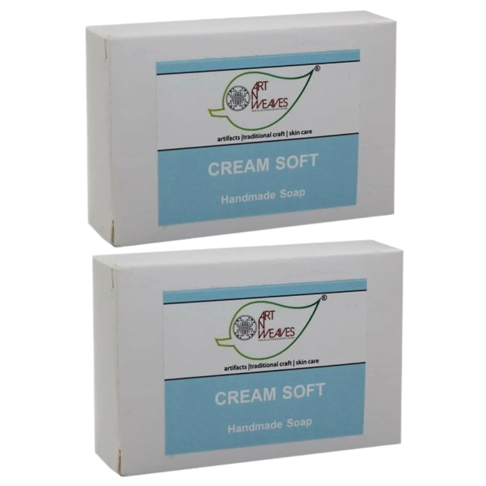artNweaves Cream Soft Handmade Soap - Distacart