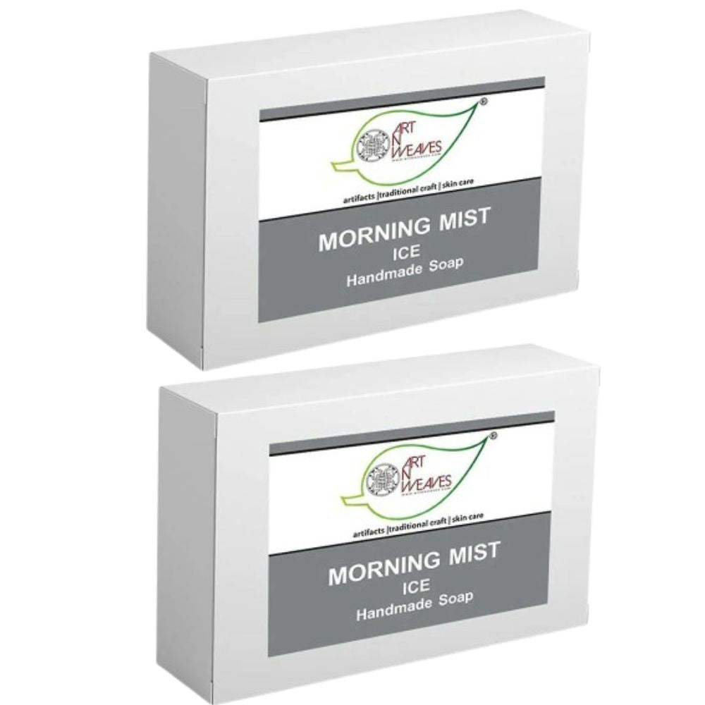 artNweaves Morning Mist Ice Handmade Soap