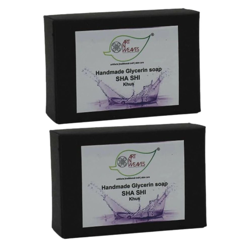 artNweaves Handmade Glycerin Soap Sha Shi Khus - Distacart