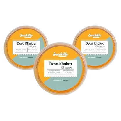 Snackible Cheese Dosa Khakra - Millet Snack - Distacart