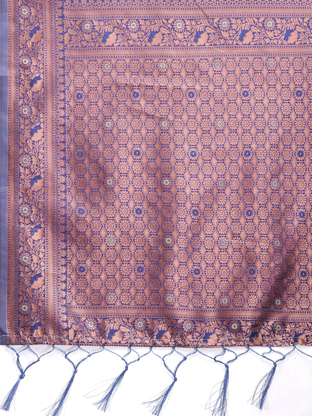 Astita Elegant Sky Blue Cotton Saree with Contrast Pallu - Perfect Blend of Tradition & Comfort