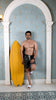 Noroke Sustainable fabric | Poly elastane Fish Patterned Men Board Shorts - Distacart