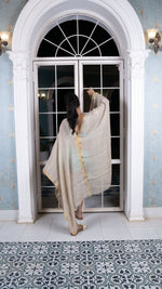 Thumbnail for Noroke Linen Grey Gold Beachwear Cover Up - Distacart