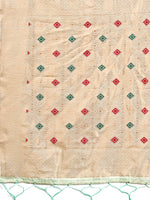 Thumbnail for Astita Elegant Light Green Woven Work Saree - A Whiff of Tradition Wrapped in Grace - Distacart