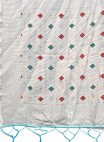 Thumbnail for Astita Elegant Sky Blue Woven Work Saree - A Whiff of Tradition Wrapped in Grace - Distacart
