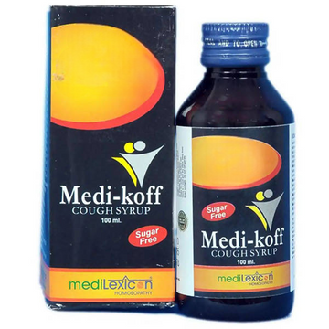 Medilexicon Homeopathy Medi-koff Cough Syrup Sugar Free - Distacart
