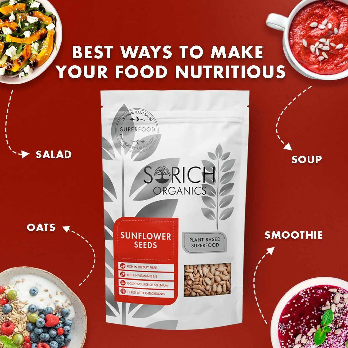 Sorich Organics Raw USDA Organic Sunflower Seeds - Distacart