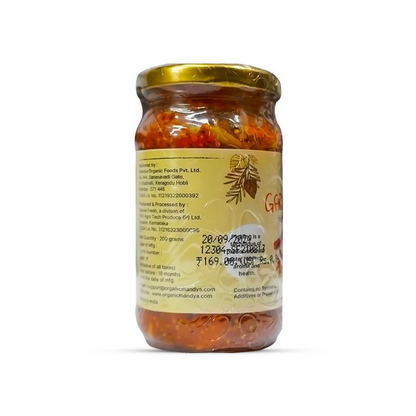 Organic Mandya Garlic Pickle - Distacart