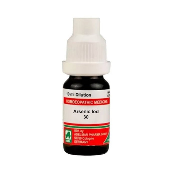 Adel Homeopathy Arsenic Iod Dilution 30 CH