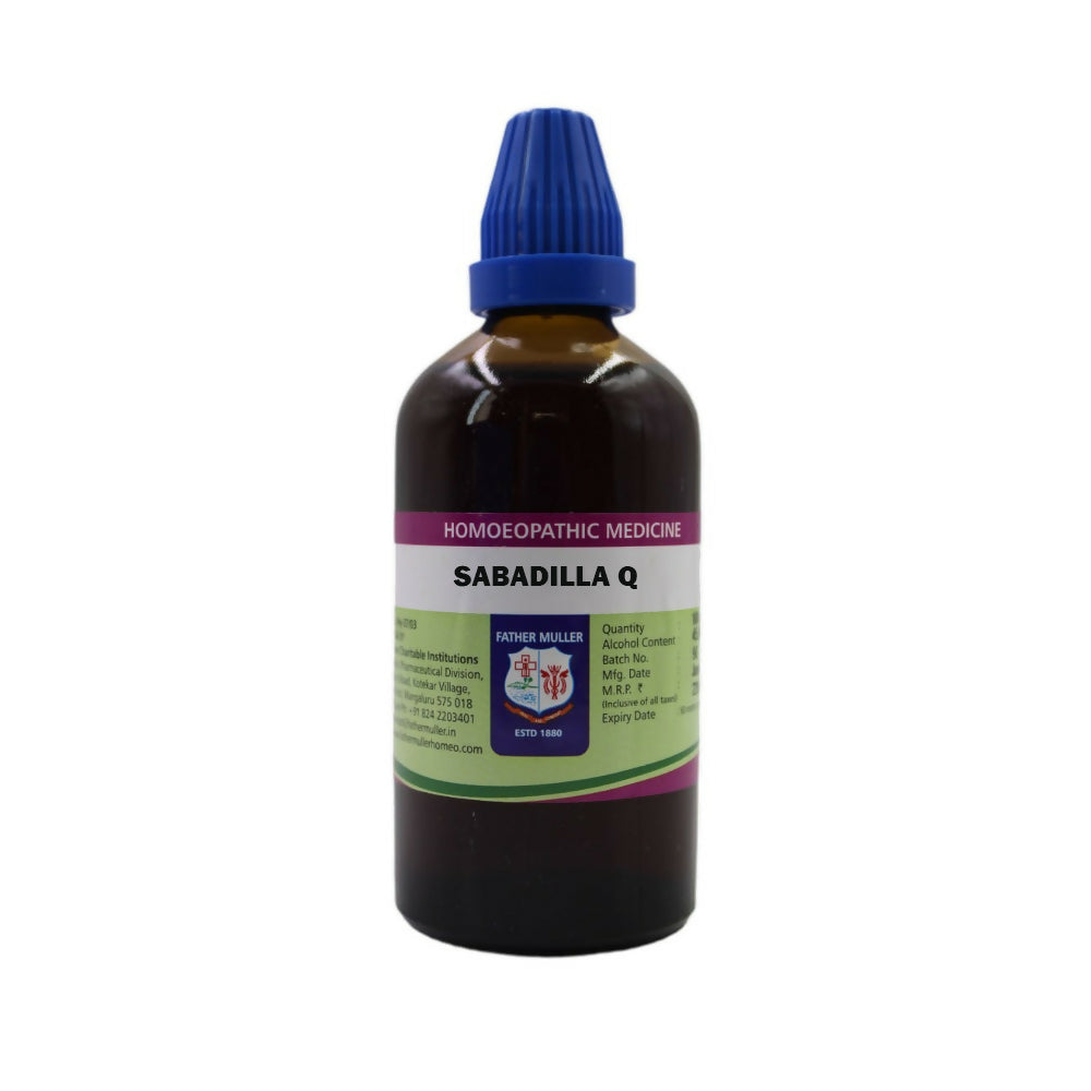 Father Muller Sabadilla Mother Tincture Q - Distacart