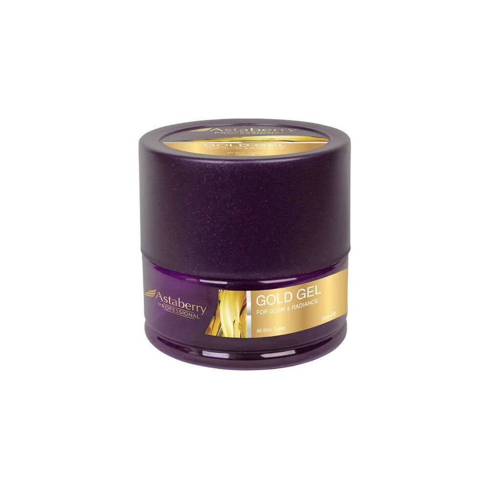 Astaberry Professional Gold Face Gel for Glow & Radiance - Distacart