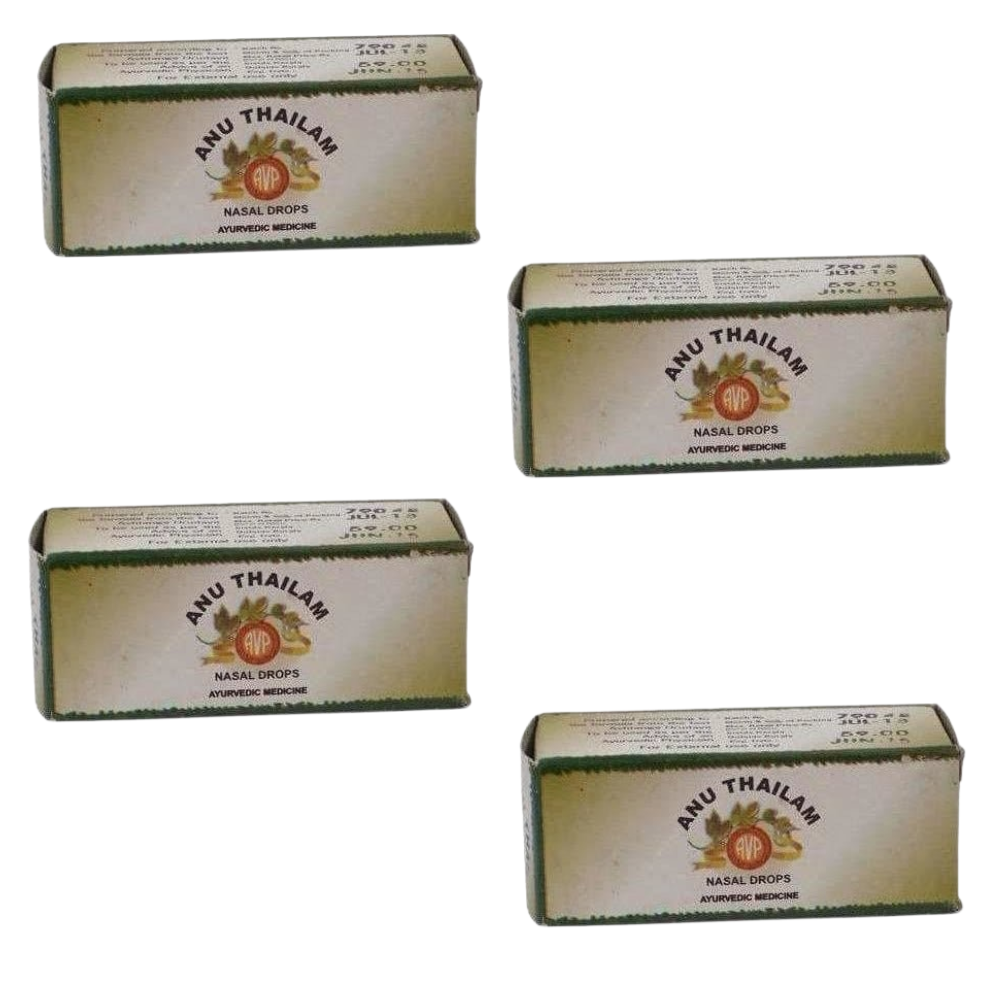 AVP Ayurveda Anu Thailam Nasal Drops 10 ml - Distacart