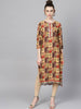 Ahalyaa Women's Traditional wear Kurta - Multi Color - Distacart