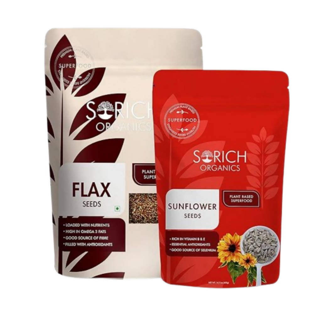 Sorich Organics Flax Seeds & Sunflower Seeds - Distacart