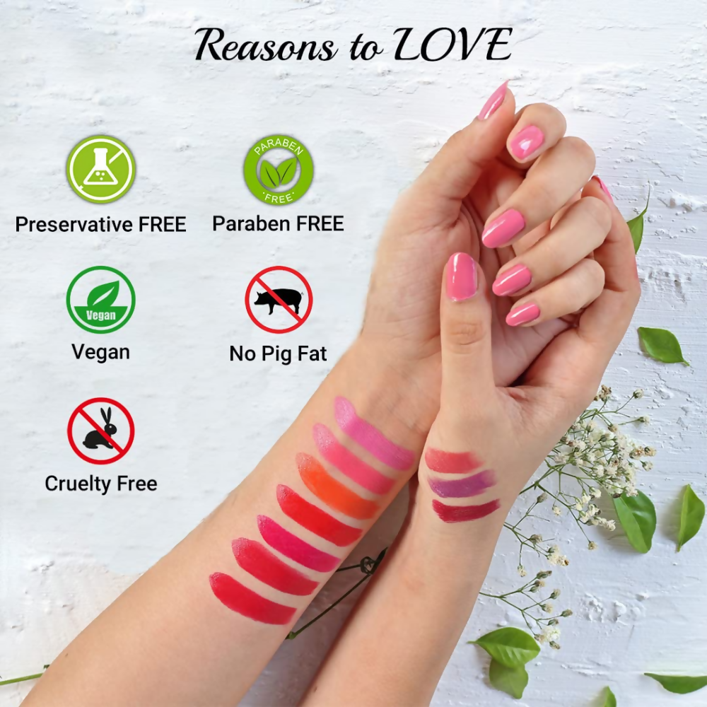 Iba Long Stay Matte Lipstick - M12 Pink Orchid - Dista