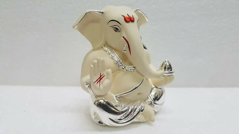 Gold Art India Ceramic Ganesh Idol - Distacart