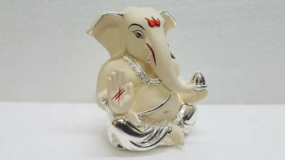 Gold Art India Ceramic Ganesh Idol - Distacart