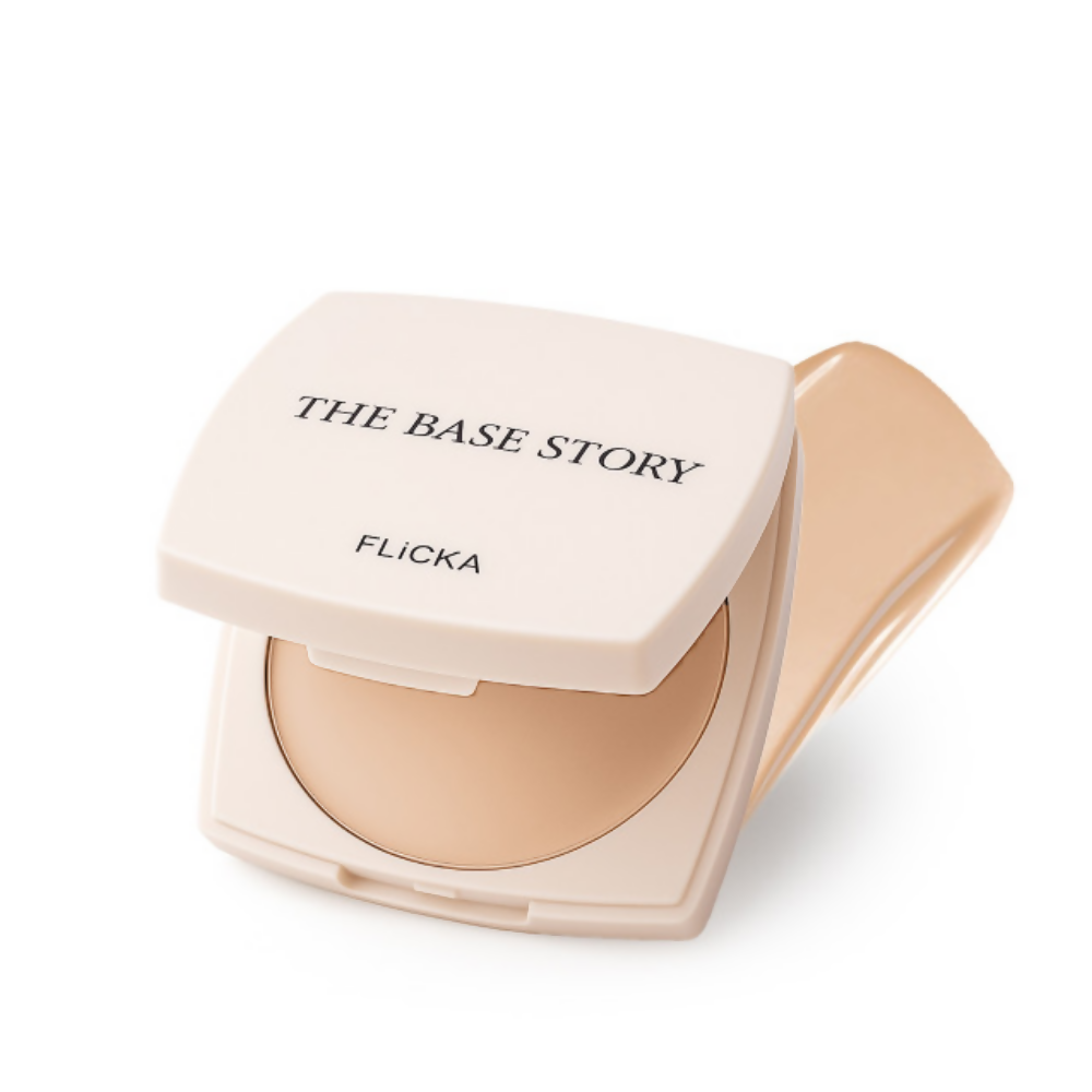 Flicka Cosmetics The Base Story Cream Foundation with SPF Waterproof Beige 02 - Distacart