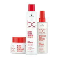 Thumbnail for Schwarzkopf Professional Bc Peptide Repair Rescue Micellar Clean Combo (Red) - Distacart